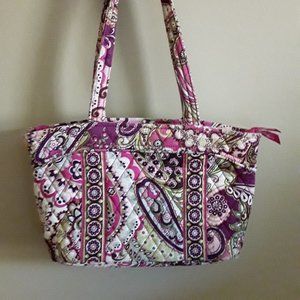 Vera Bradley paisley/floral shoulder bag